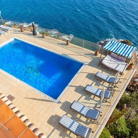 Perched Atop Of The Cliff In Costa Brava - What'app - 0034-658-266-820 - For Reservations! * Lloret de Mar