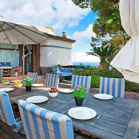 Villa Perched Atop Of The Cliff In Costa Brava - What'app - 0034-658-266-820 - For Reservations! *