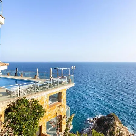Perched Atop Of The Cliff In Costa Brava - What'app - 0034-658-266-820 - For Reservations!